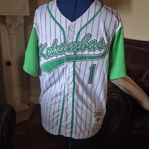 Jarius "G-Baby" Evans #1 Kekambasbaseballjersey,  uniformFromHardball The Movie.